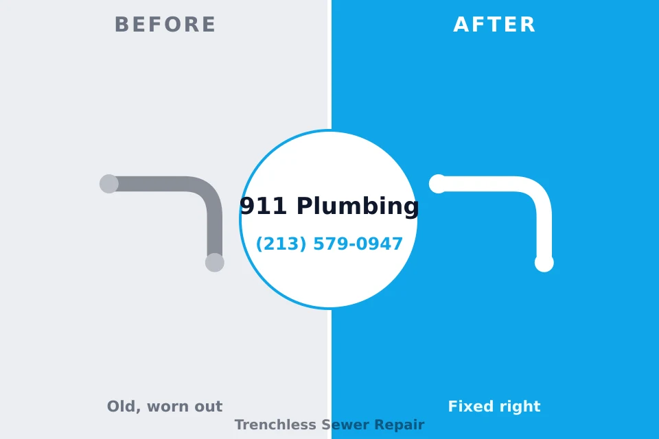 Before and after: plumbing company Martin, TN
